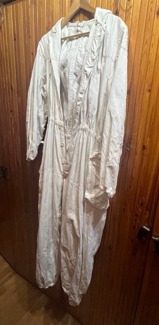 ハンガリー軍　珍しい　ヴィンテージ　冬用迷彩つなぎ