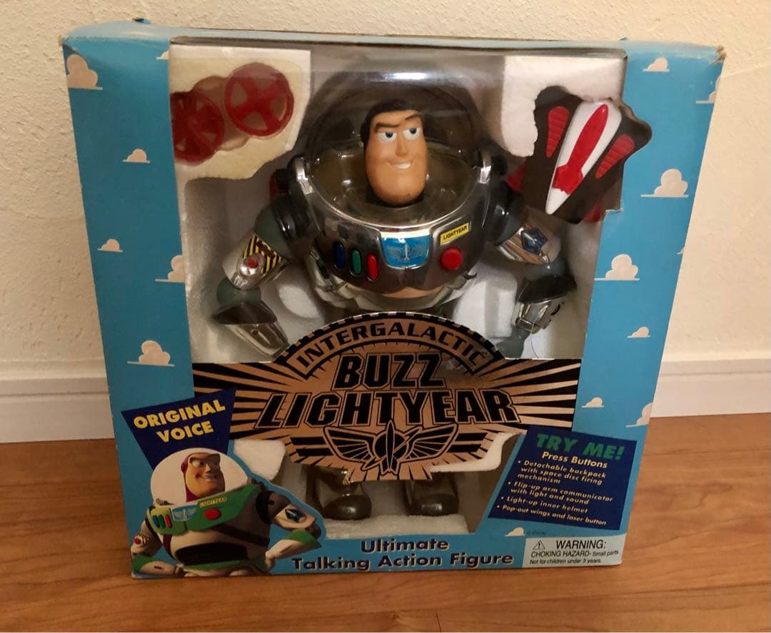初期トイストーリー　バズ・ライトイヤーメタル