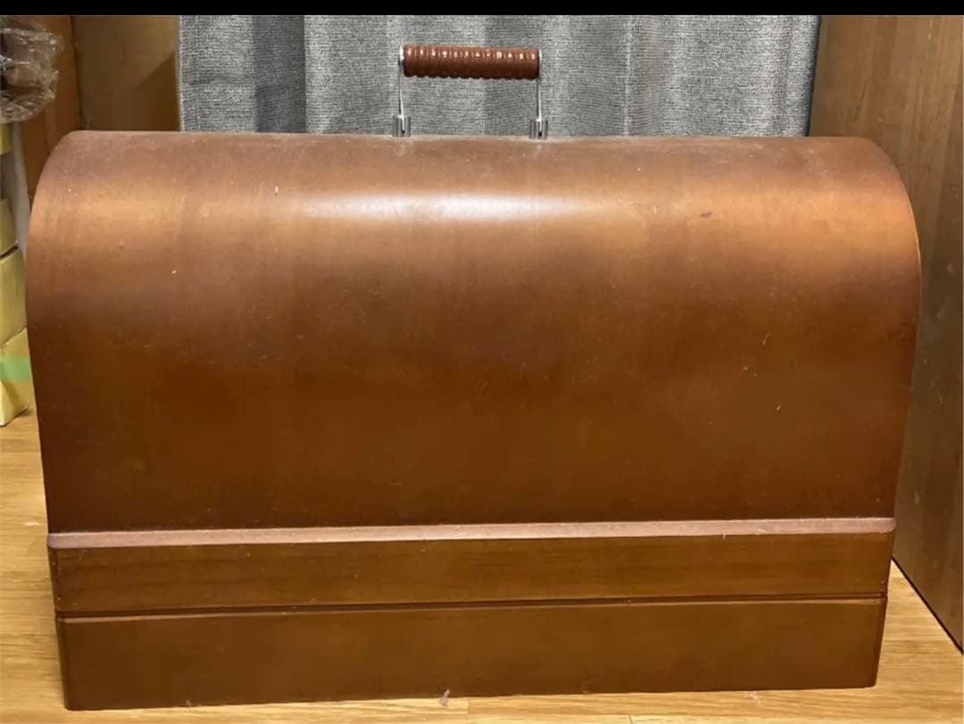 レトロタイプ　電動ミシン　稼働します　アンティーク調　ミシン