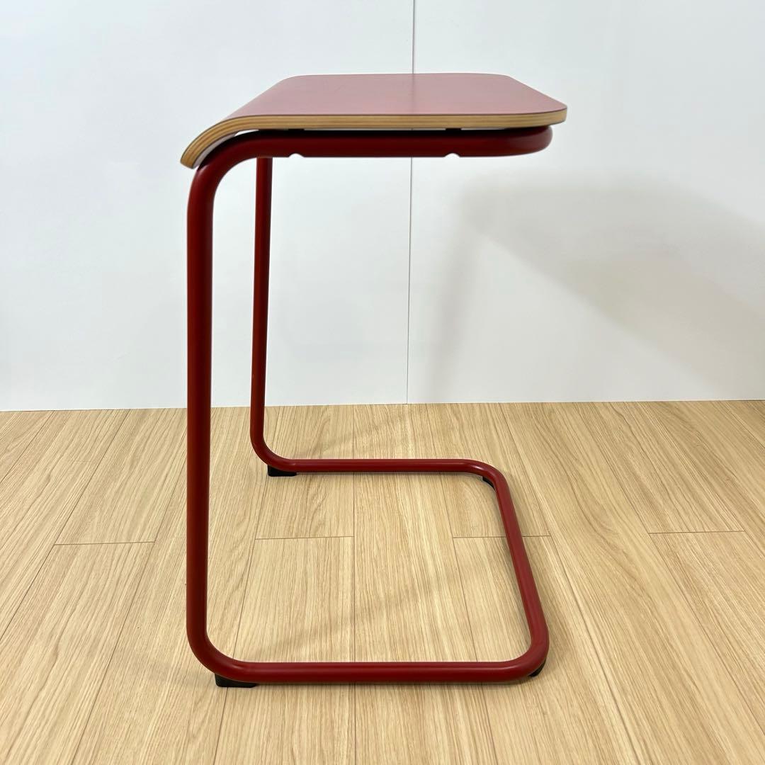 Knoll ノール トボガン プルアップテーブル メラミン天板　レッド　赤