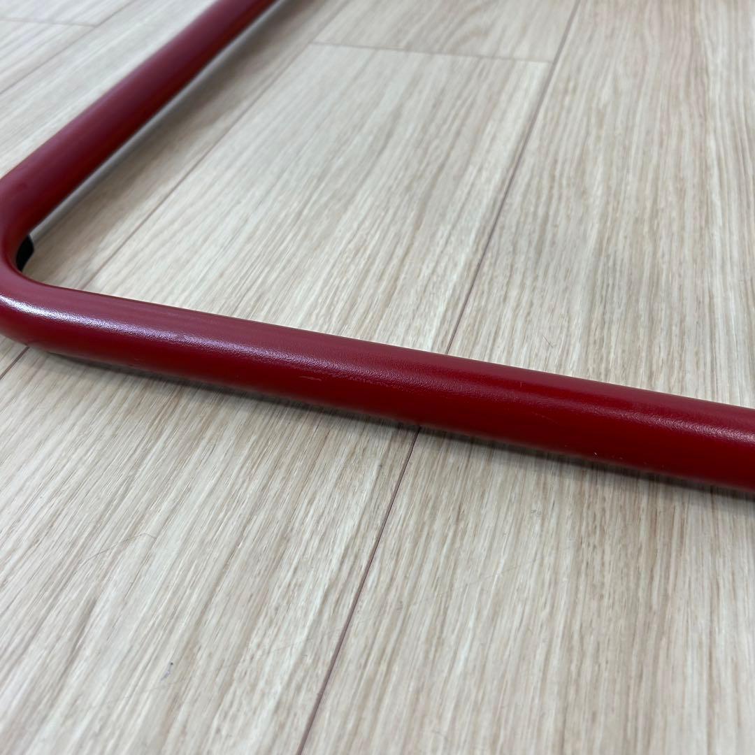 Knoll ノール トボガン プルアップテーブル メラミン天板　レッド　赤