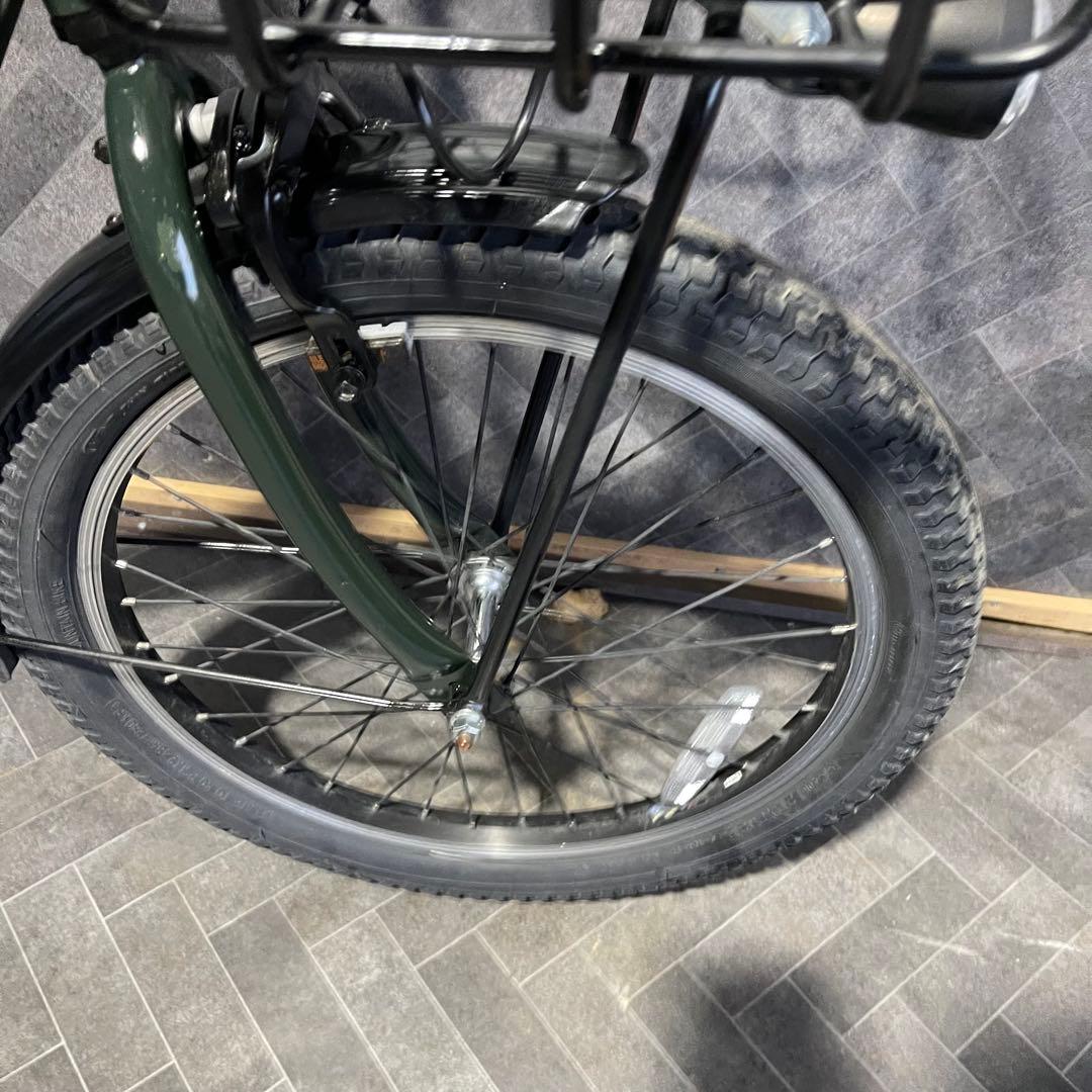 シティタイプ 電動アシスト自転車 ダークグリーン