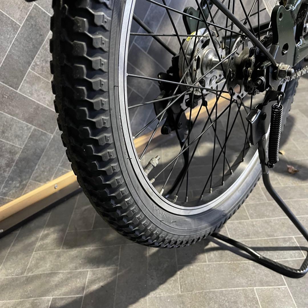 シティタイプ 電動アシスト自転車 ダークグリーン