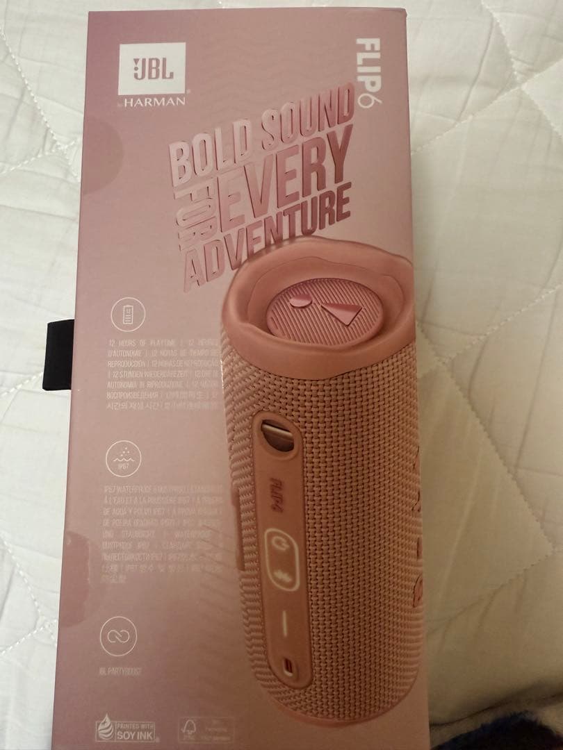 JBL FLIP6 PINK 新品未開封