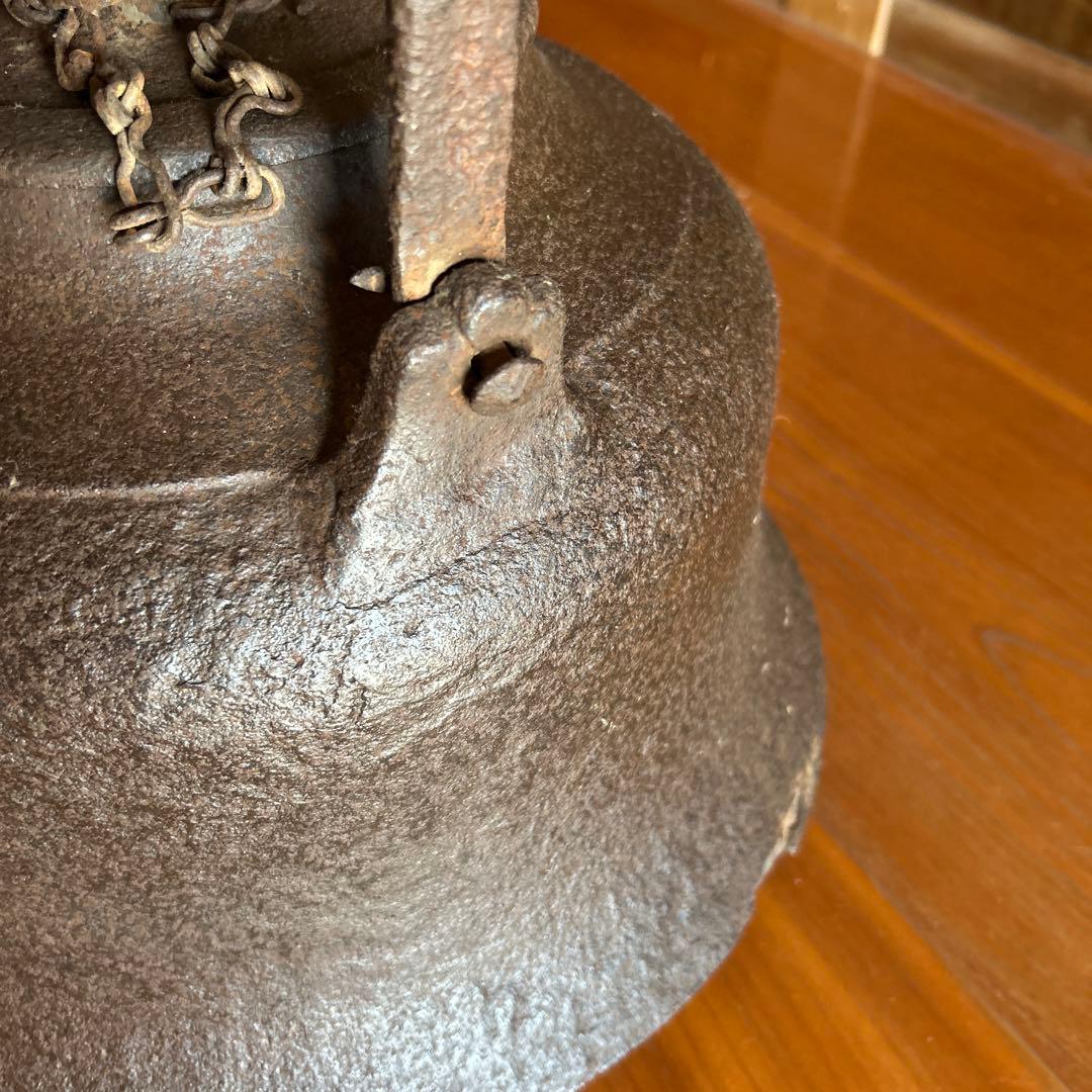 超大型 鉄瓶 レトロ 11kg 約高さ50cm 横幅37cm 15日まで値引き