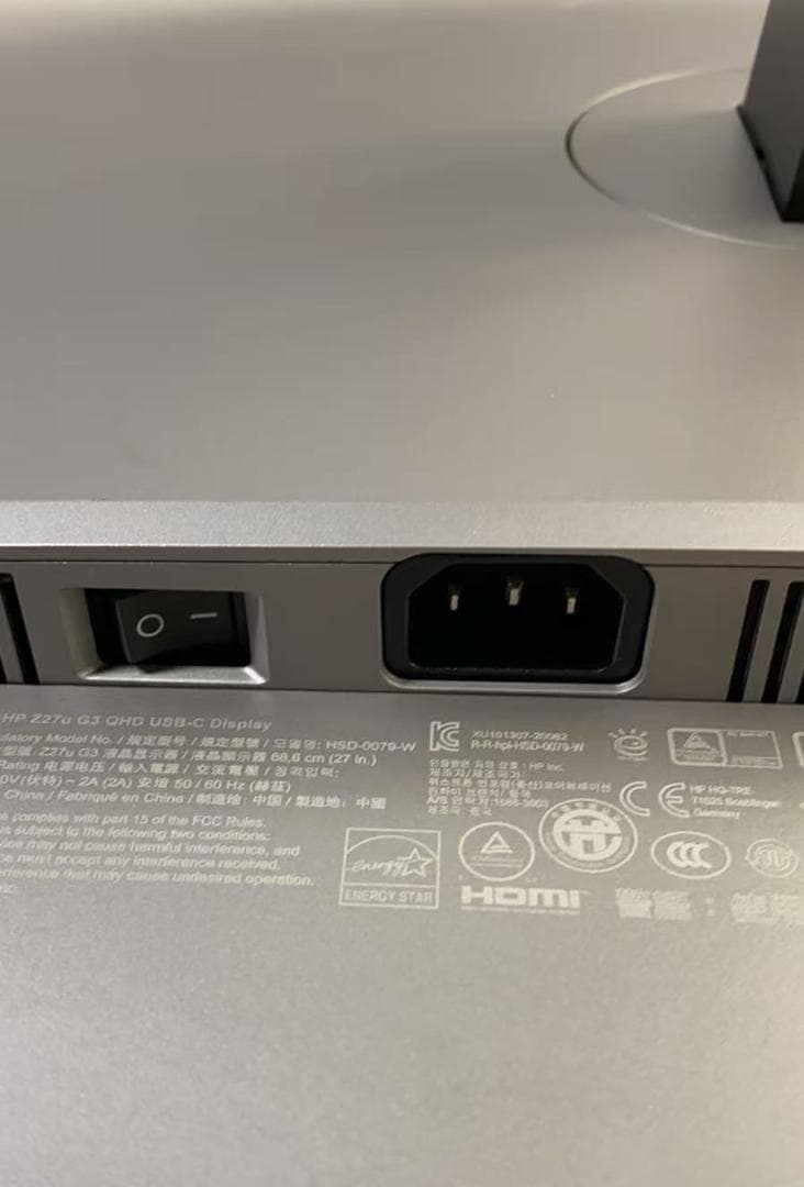 t*e様 HP Z27u G3 27インチ モニター