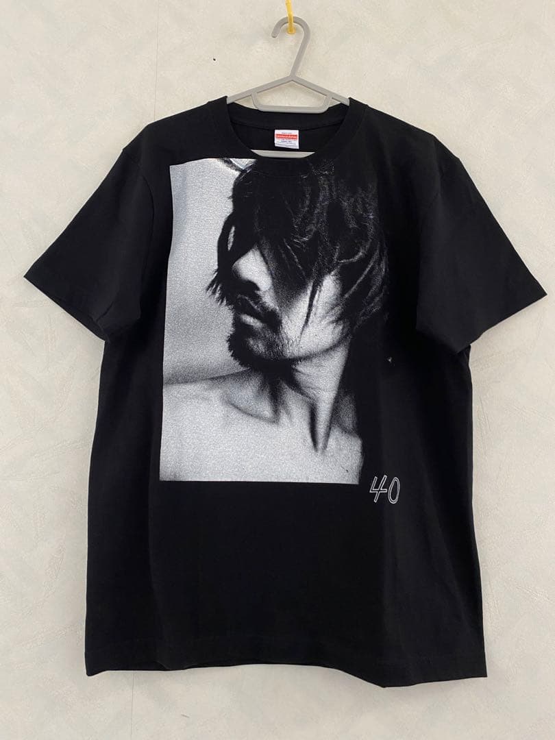 美品 斎藤工 FC限定 セルフポートレートTシャツ M サクライロ 狐火