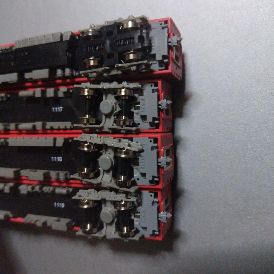 鉄コレ名鉄 6000系1次車6001編成4両セットN化動力付き