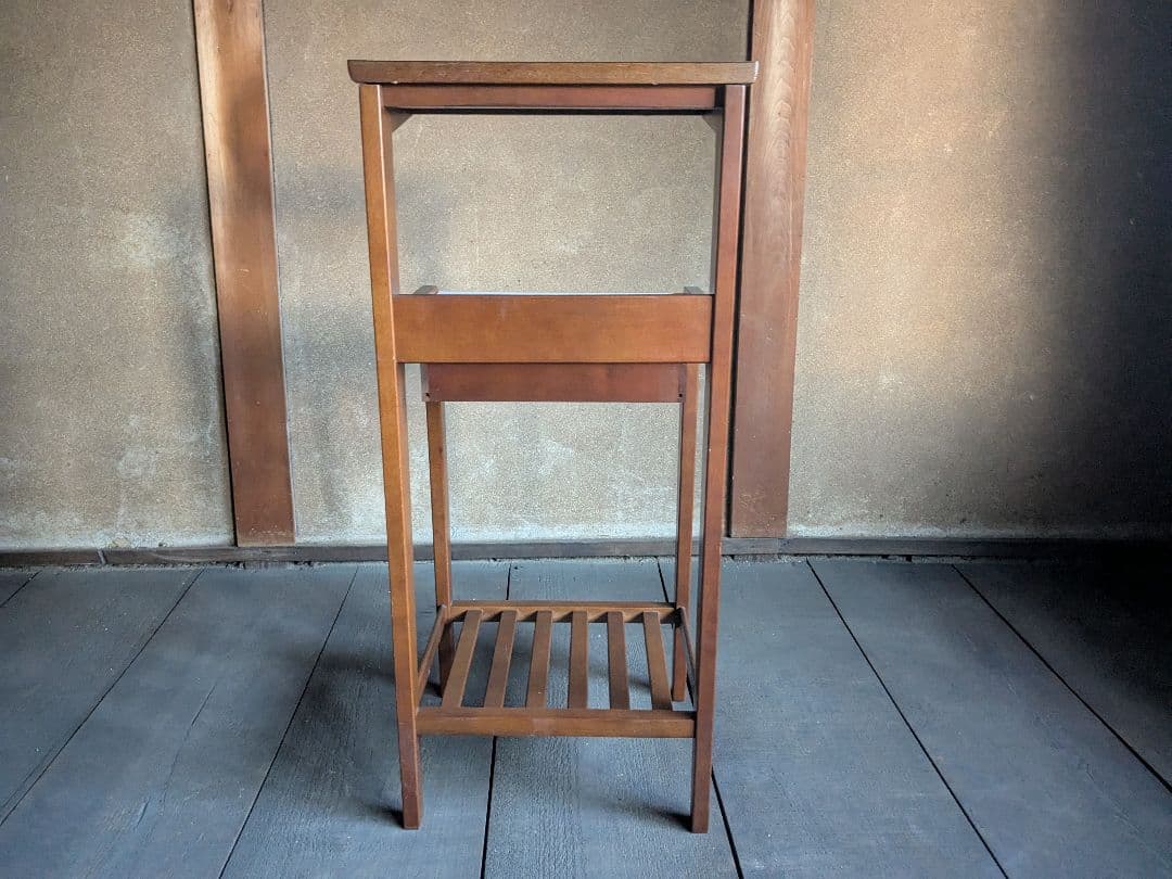 【とんとんちん】オールドカリモク 電話台　ヴィンテージ　KARIMOKU