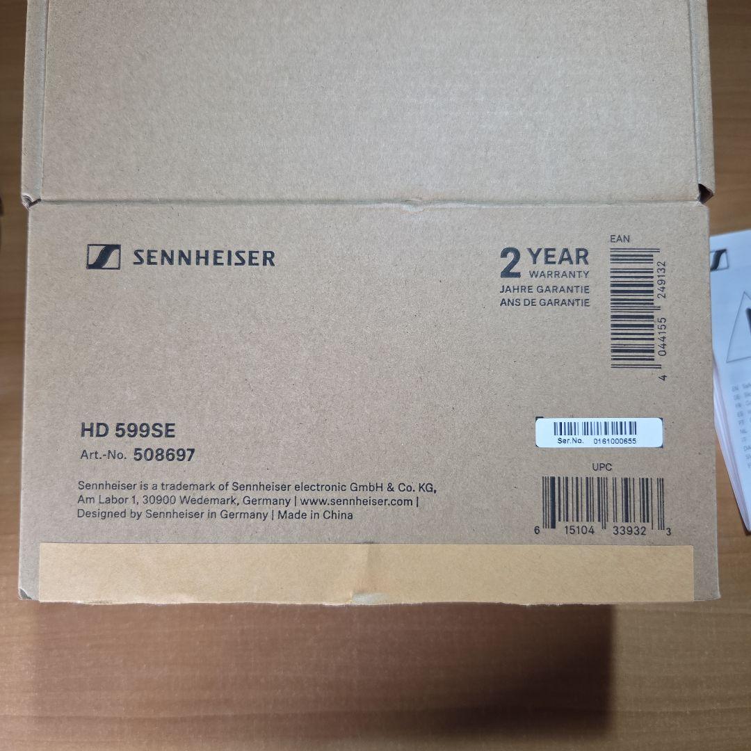 Sennheiser HD 599 SE 有線ヘッドホン