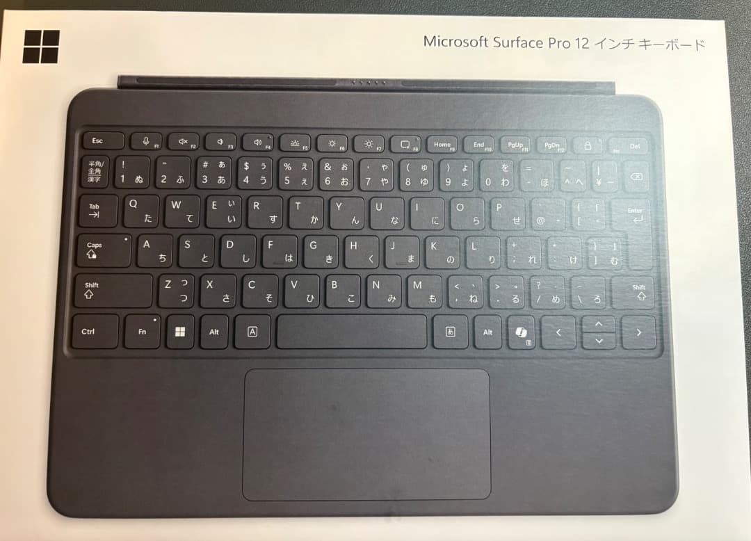 ●美品●Microsoft Surface Pro12 + 純正キーボード付き