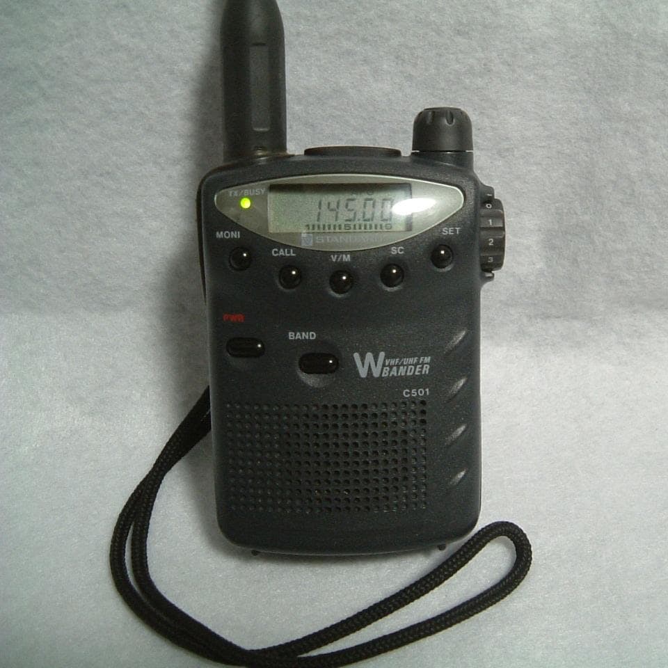 STANDARD C501 FMハンディトランシーバー
