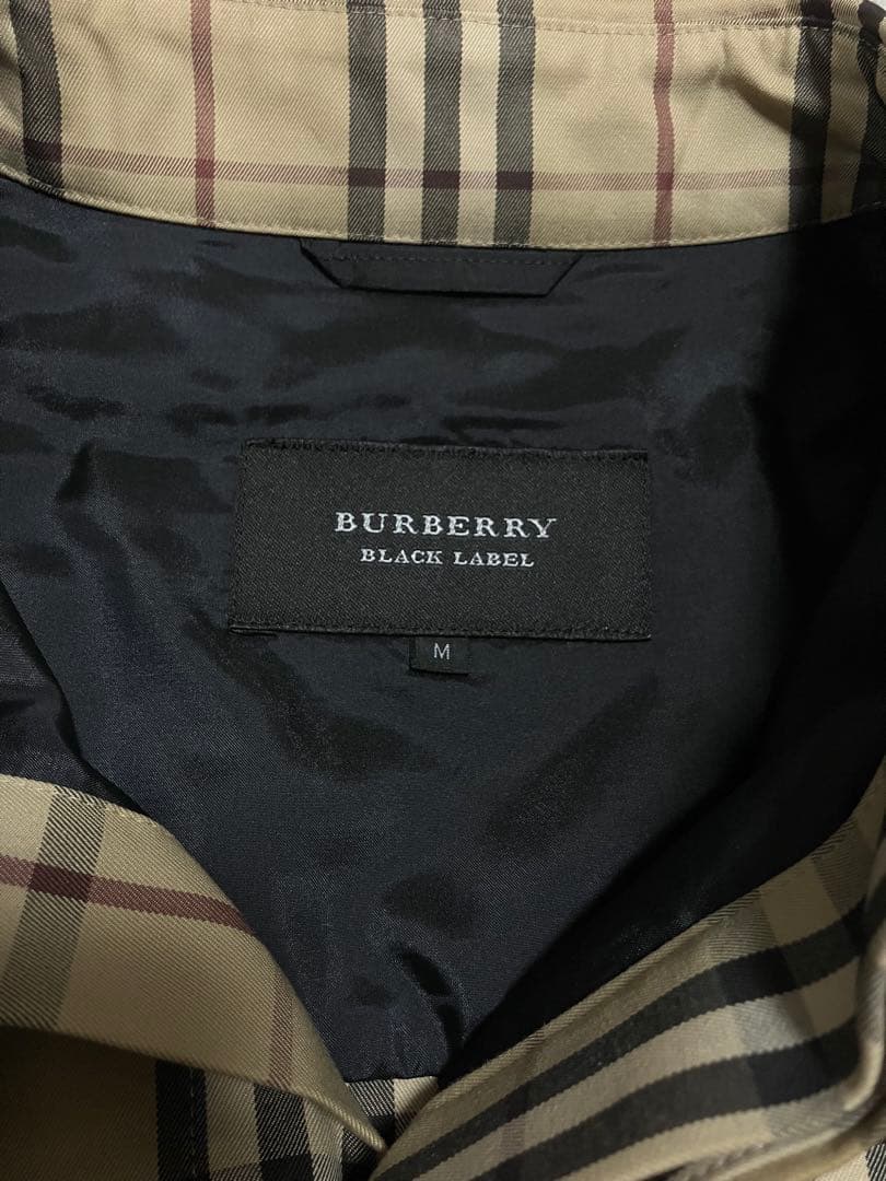 BURBERRY BLACK LABEL のノバチェック柄ジャケット　送料無料