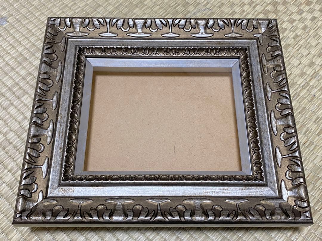 油彩額 F0号 アンティーク調