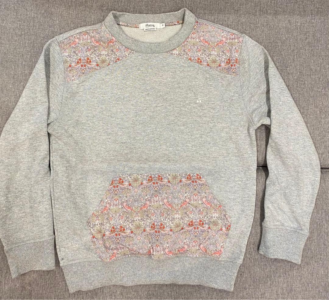 ボンポワン　リバティー　スウェット　12歳　超美品