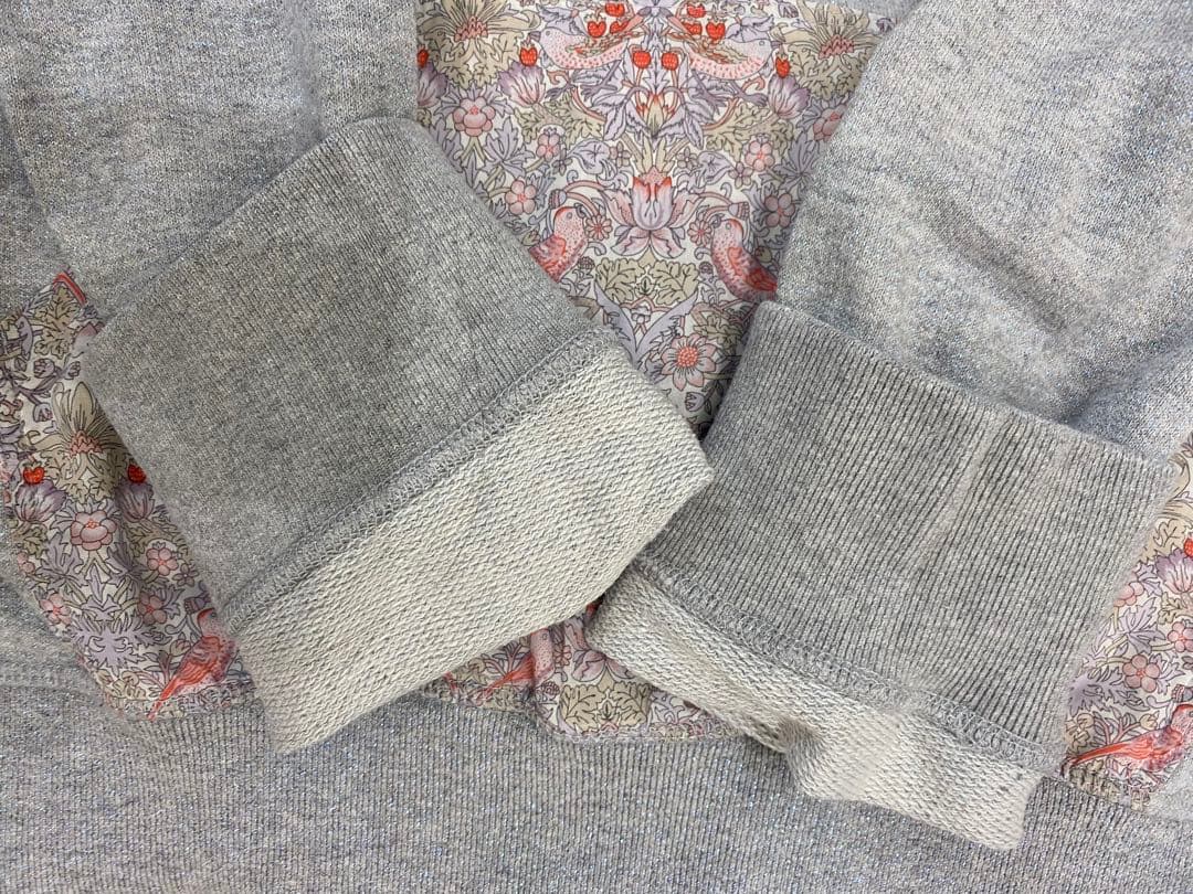 ボンポワン　リバティー　スウェット　12歳　超美品