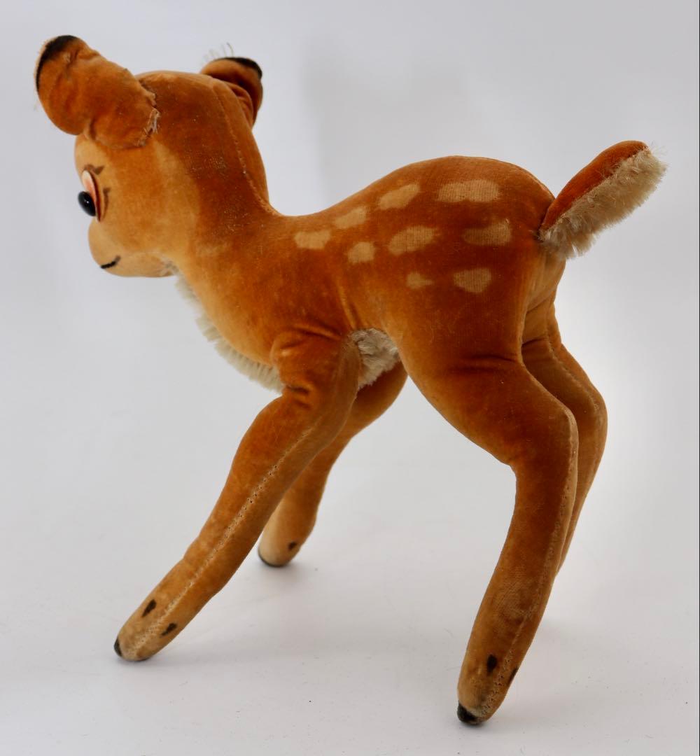 ビンテージ STEIFF バンビ ボタンタグ有り 約22cm