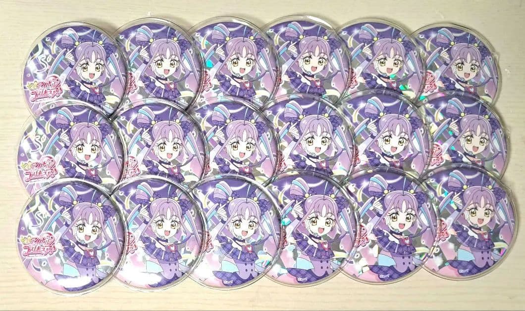 キュアキュンキュン キラキラ缶バッジ キミとアイドルプリキュア♪ 18個セット