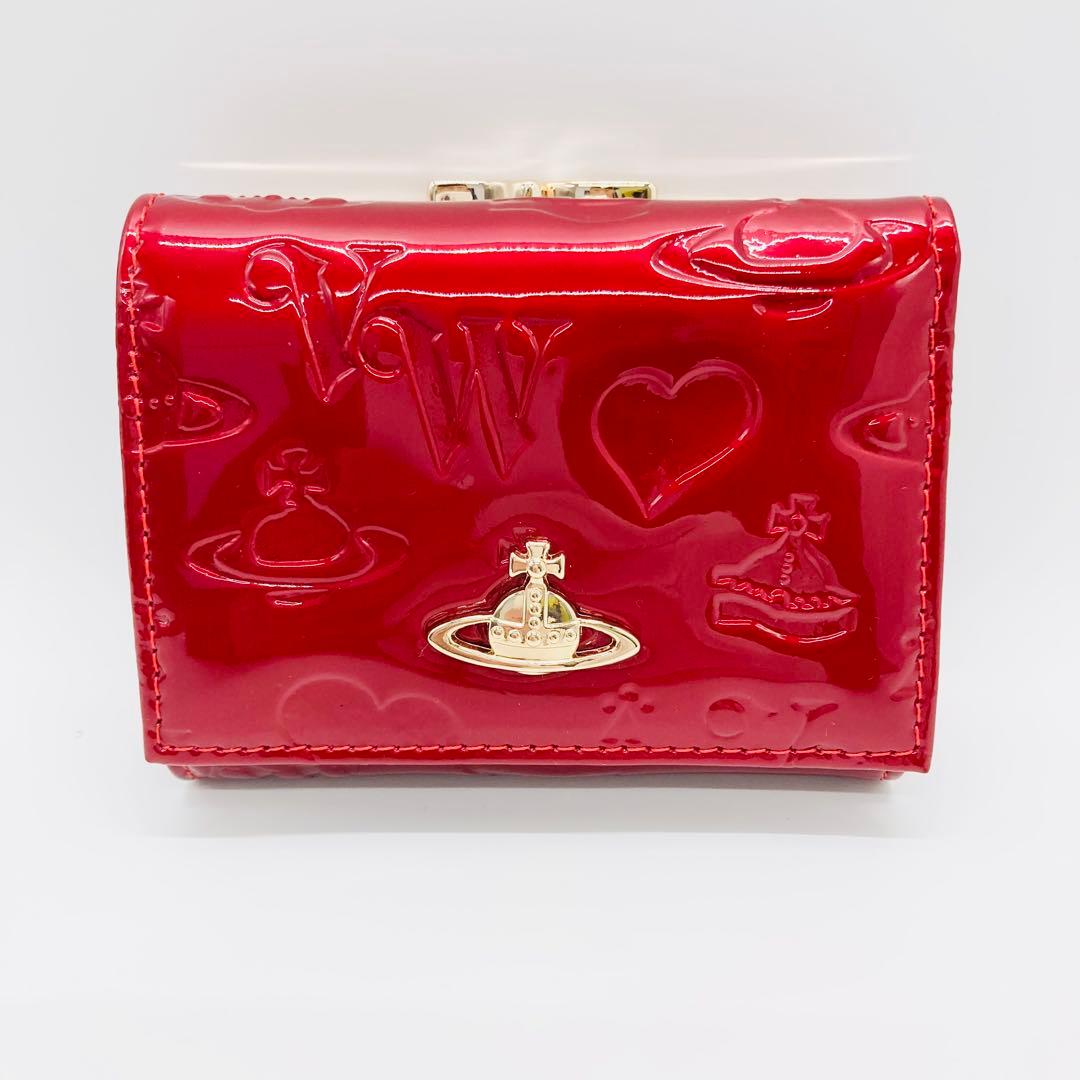 Vivienne Westwood 　三つ折り財布 レッド(新品・未使用)