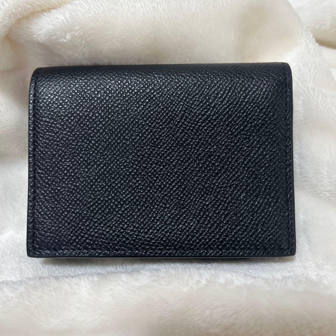 ⭐︎美品⭐︎フェラガモ 二つ折り財布 ヴァラリボン ブラック カーフ 金具ファスナー