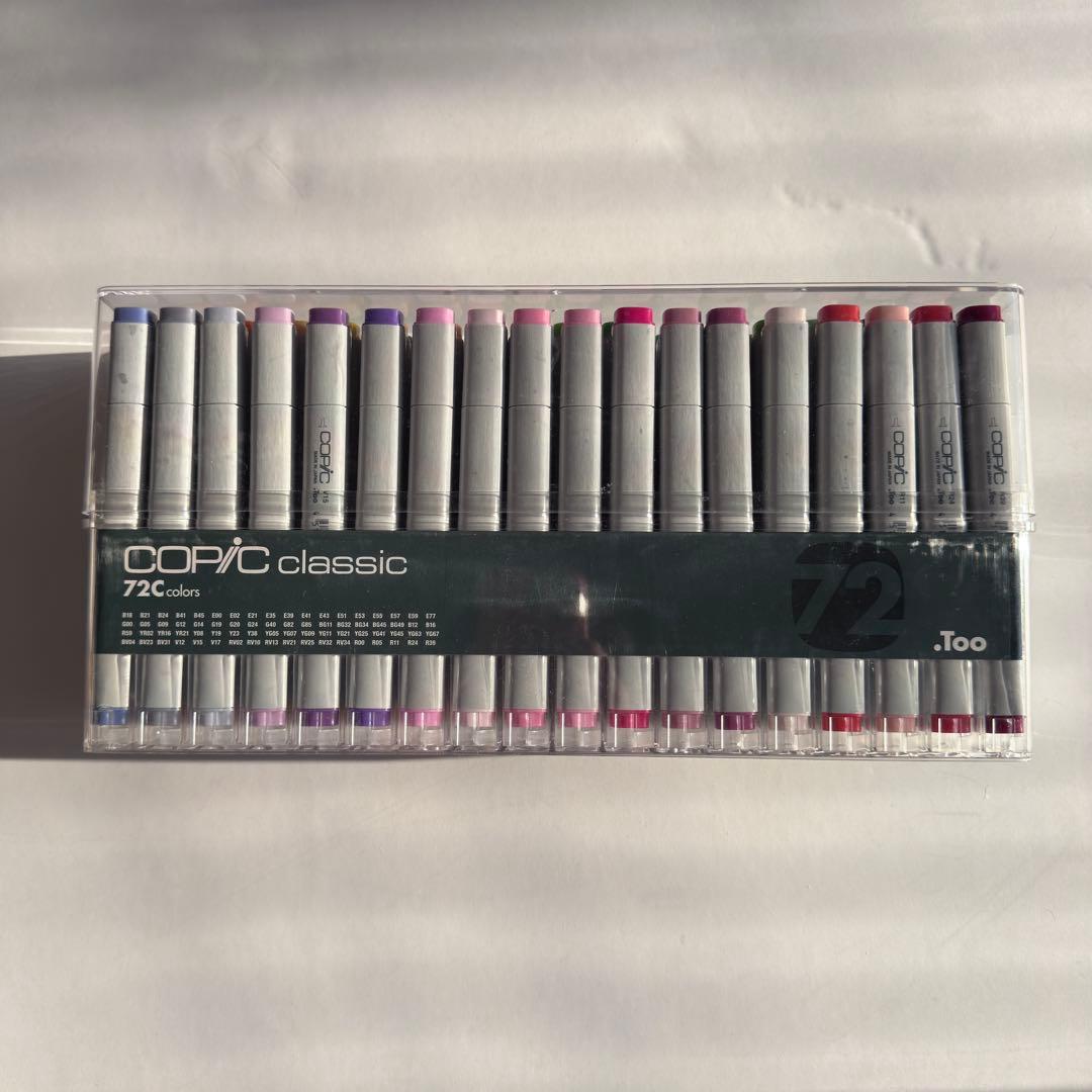 Too Copic Classic 72色 セットC マーカー