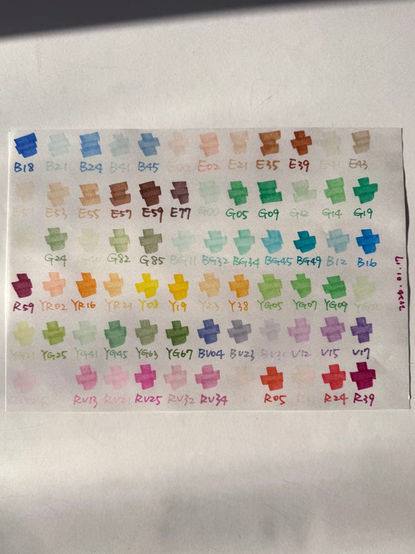 Too Copic Classic 72色 セットC マーカー