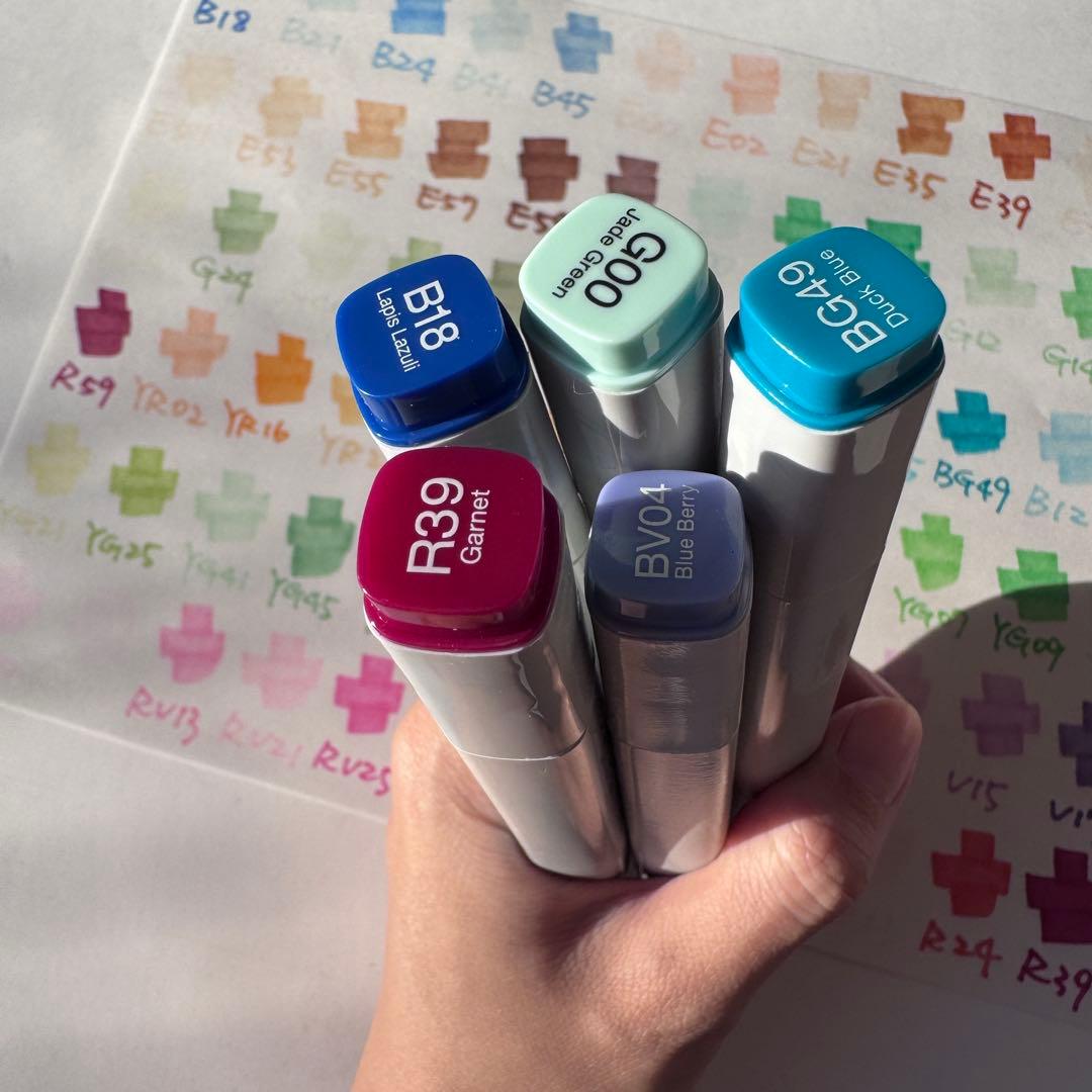 Too Copic Classic 72色 セットC マーカー