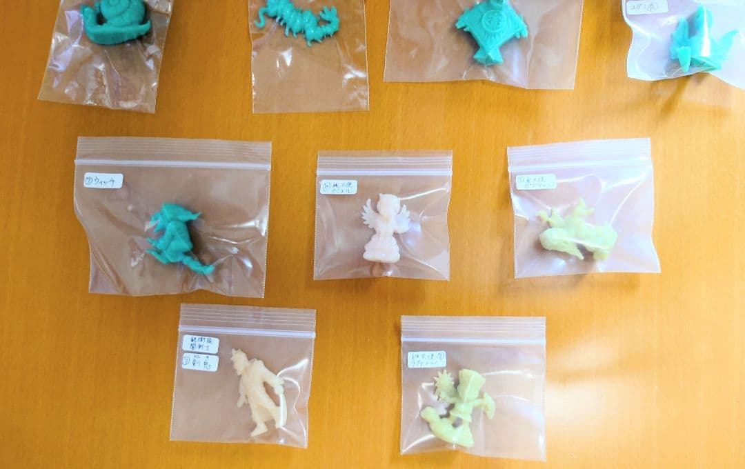 バラ売り可 ネクロスの要塞 7弾 14種 14体 レトロ フィギュア ロッテ