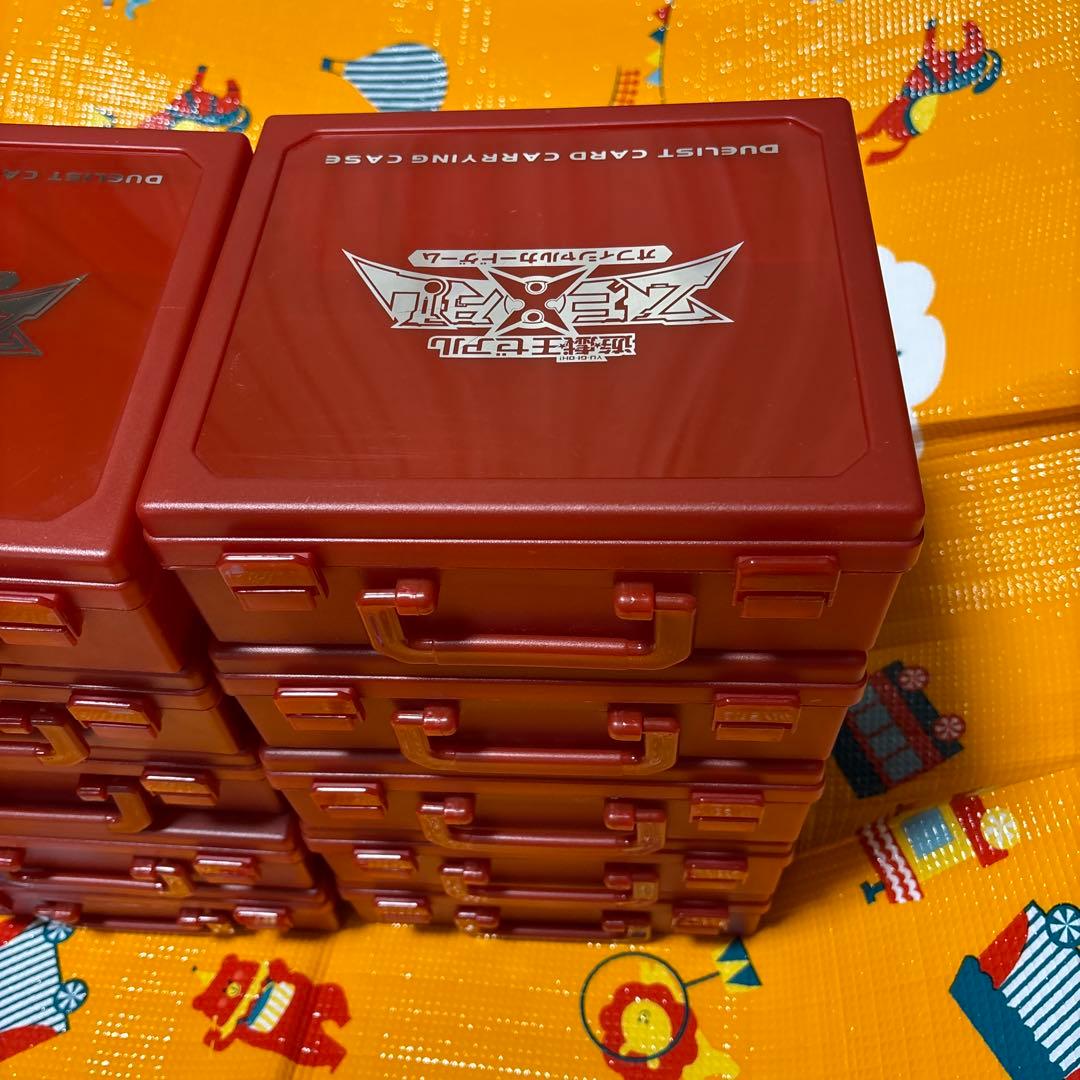 遊戯王　ゼアル　デュエリストカードキャリングケース　レッド　赤　10個セット