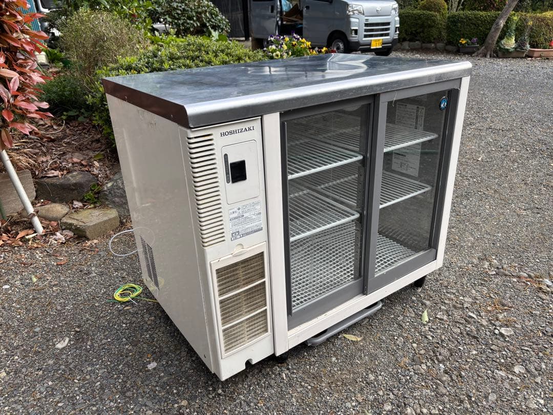 冷蔵冷凍ショーケース◆ホシザキ◆幅90cm奥行60cm高さ80cm◆中古◆動確済