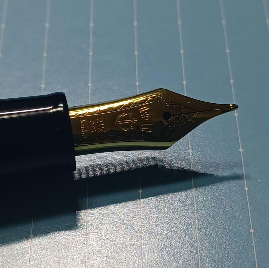 セーラー万年筆 長刀研ぎ 黒檀 NMF 中細 万年筆