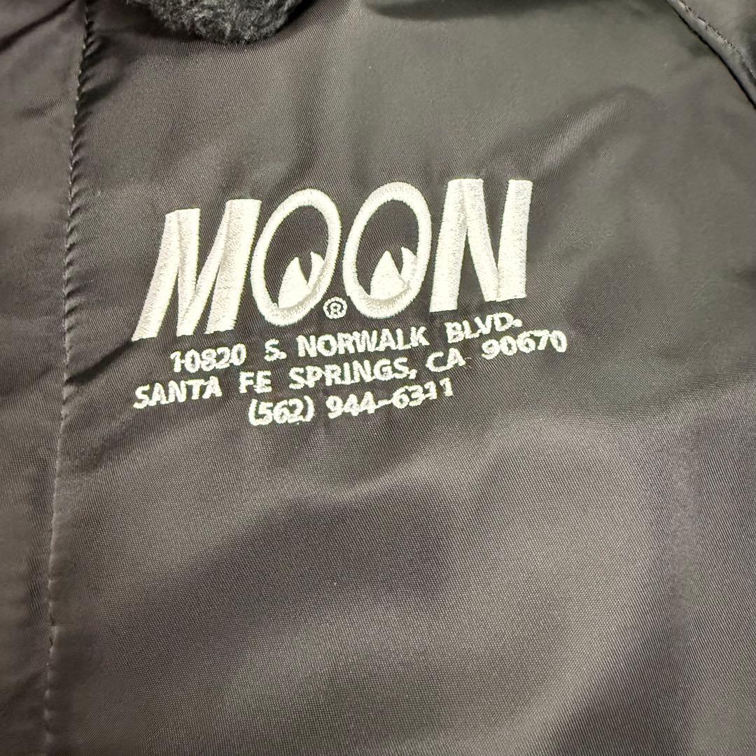 【新品】moon アウター M ブラック 厚手 ジャケット MOON 黒