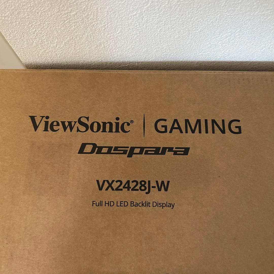 ViewSonic VX2428J-W(23.8型モニターホワイト) ×2