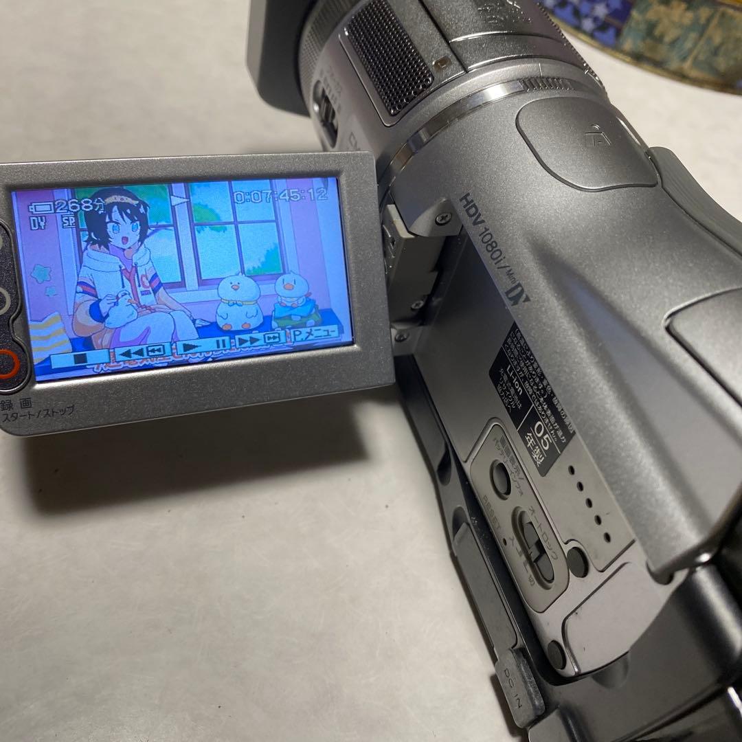 美品動作品　SONY HDV miniDV HANDYCAM HDR-HC1