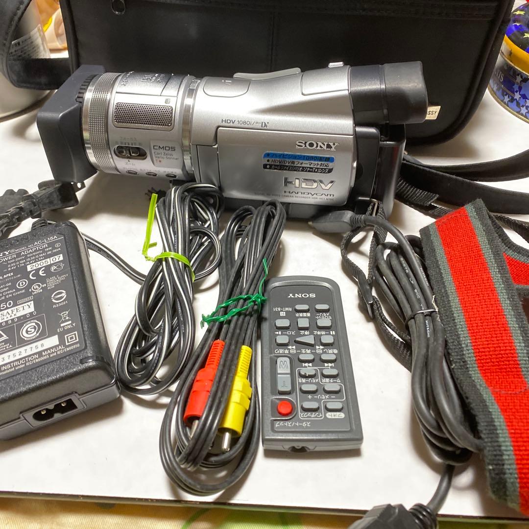 美品動作品　SONY HDV miniDV HANDYCAM HDR-HC1