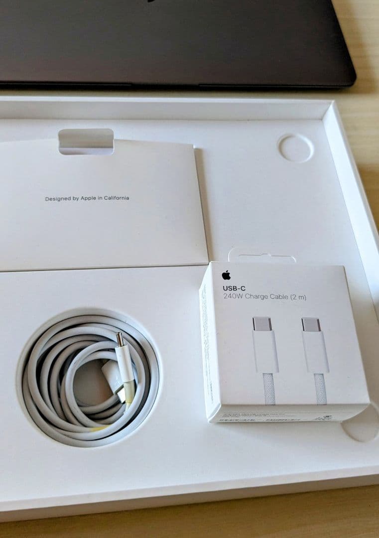 【未使用ケーブル付】MacBook Air(M1,2020)16GB/1TB