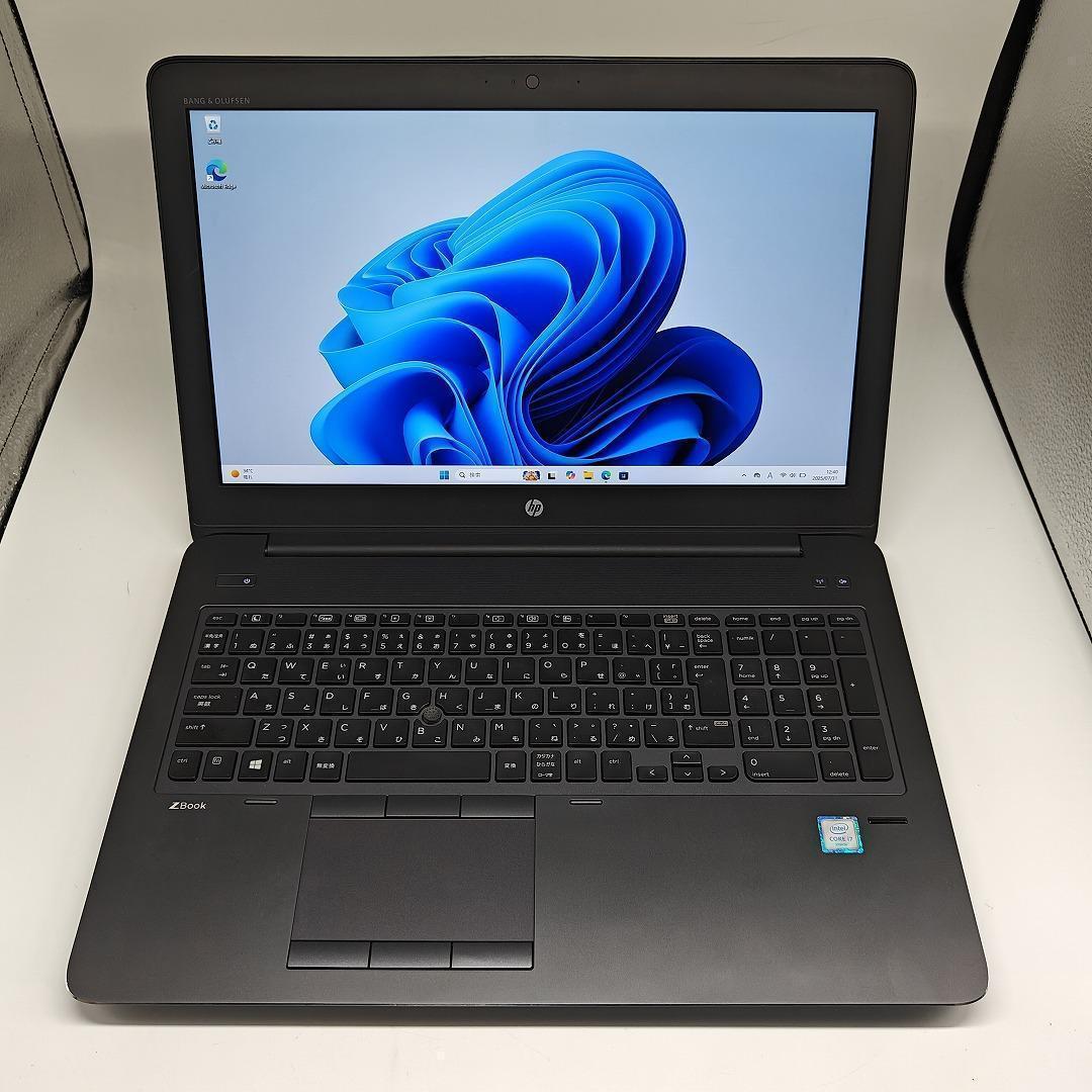 【HP】ZBook 爆速i7 SSD512GB+HDD1TB 大型ノートPC