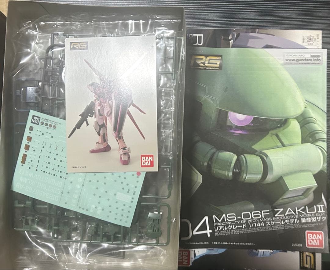 RG ガンプラ 3点セット RX-78-2 GUNDAM 他