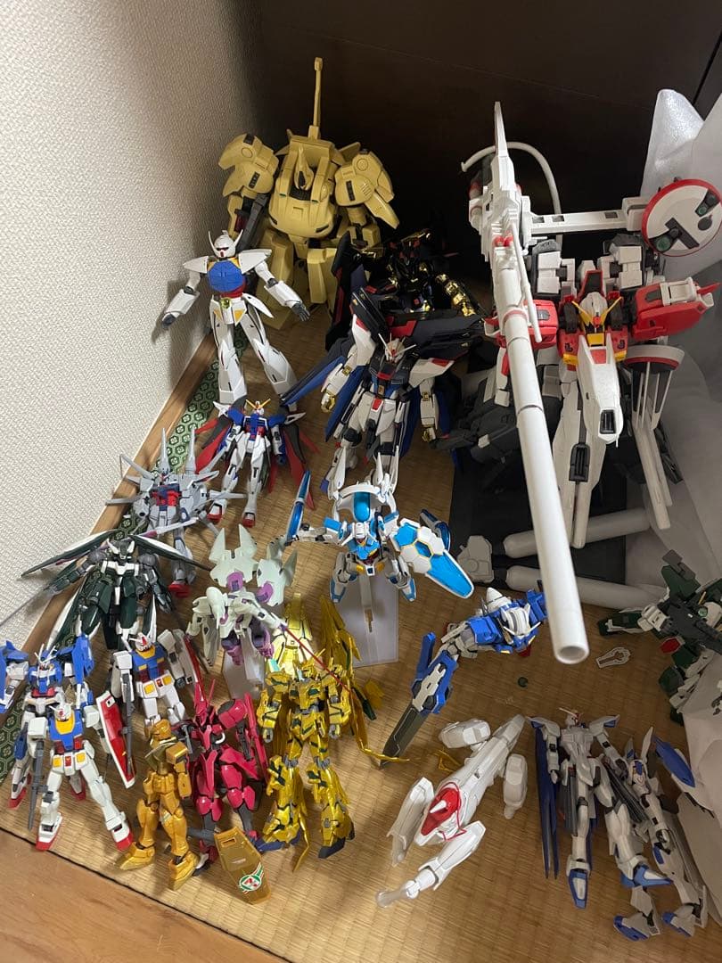 ジャンク 組み立て済み HG MG RGガンプラ セット