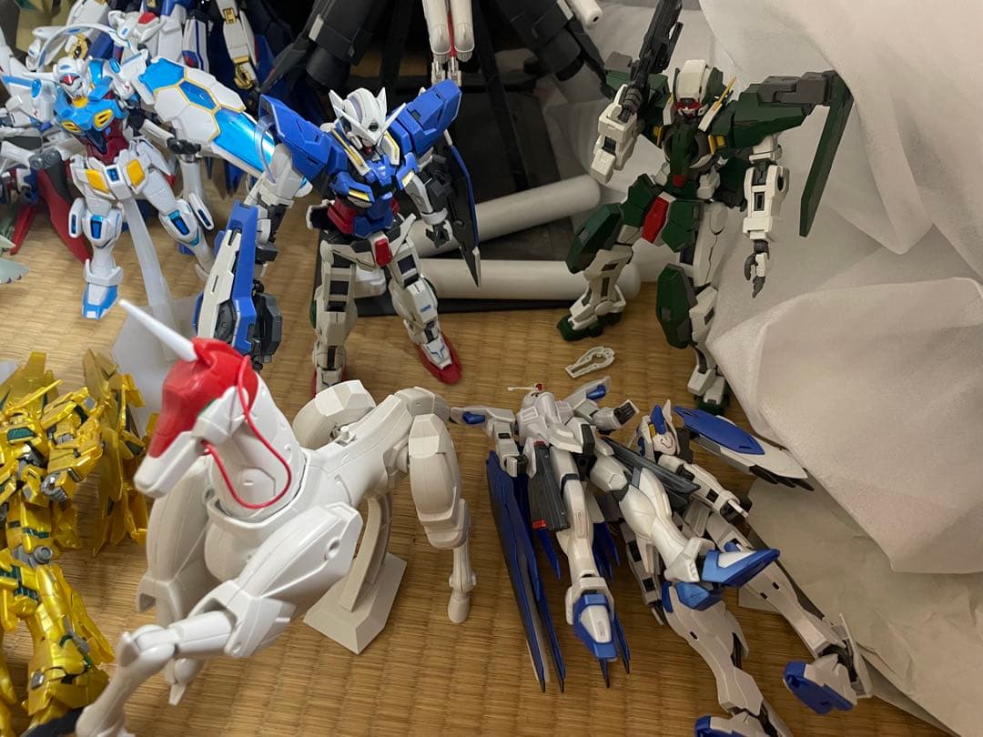 ジャンク 組み立て済み HG MG RGガンプラ セット