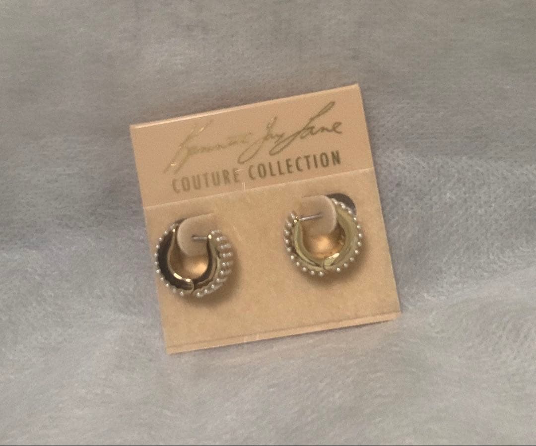 トゥモローランド Kenneth Jay Lane ピアスパール完売品