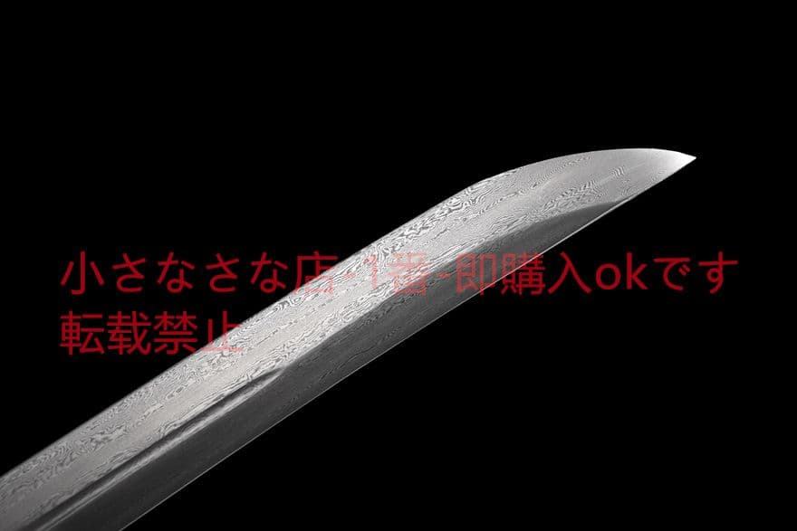 紋鋼小烏丸『夕影の侍』武具　刀装具　日本刀　模造刀 居合刀 御物 太刀 無銘