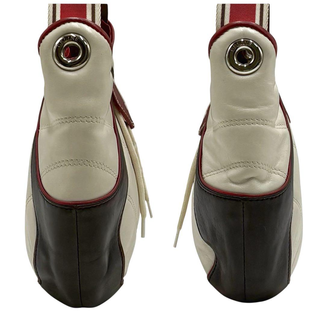 6184 美品 セリーヌ トリオンフ 2002年記念日韓ワールドカップ バッグ