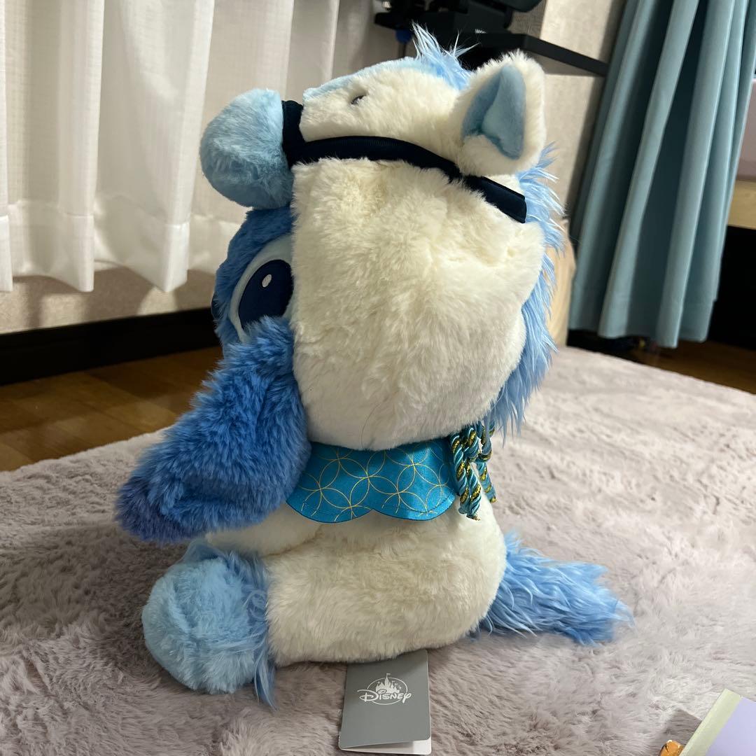ディズニーストア　干支　シリーズ　2026 午年　スティッチ　ぬいぐるみ　M