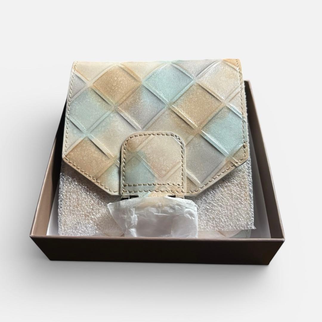 ATAO ロトロ ブロックパーティ 冬季限定 折財布 シャングリラスノー