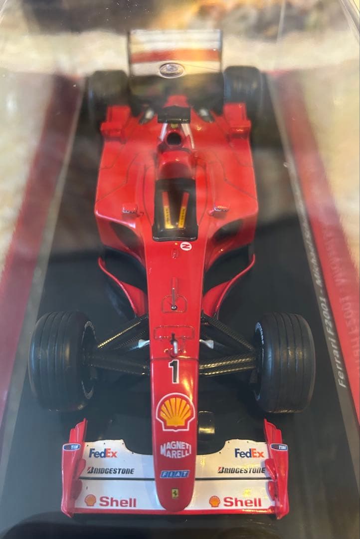 おまけ付き　ビッグスケールF1コレクション　フェラーリF2001 シューマッハ