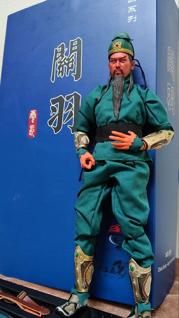 三国志.[関羽雲長]1/6.HOTToys.アクションフィギュア