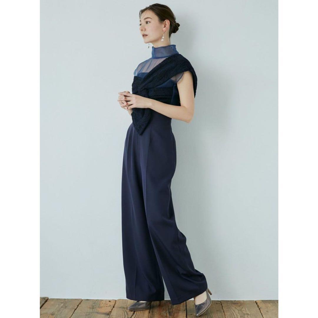 ＊新品タグ付き美品＊ラグナムーン LADYエンブロイダリーツイストパンツドレス