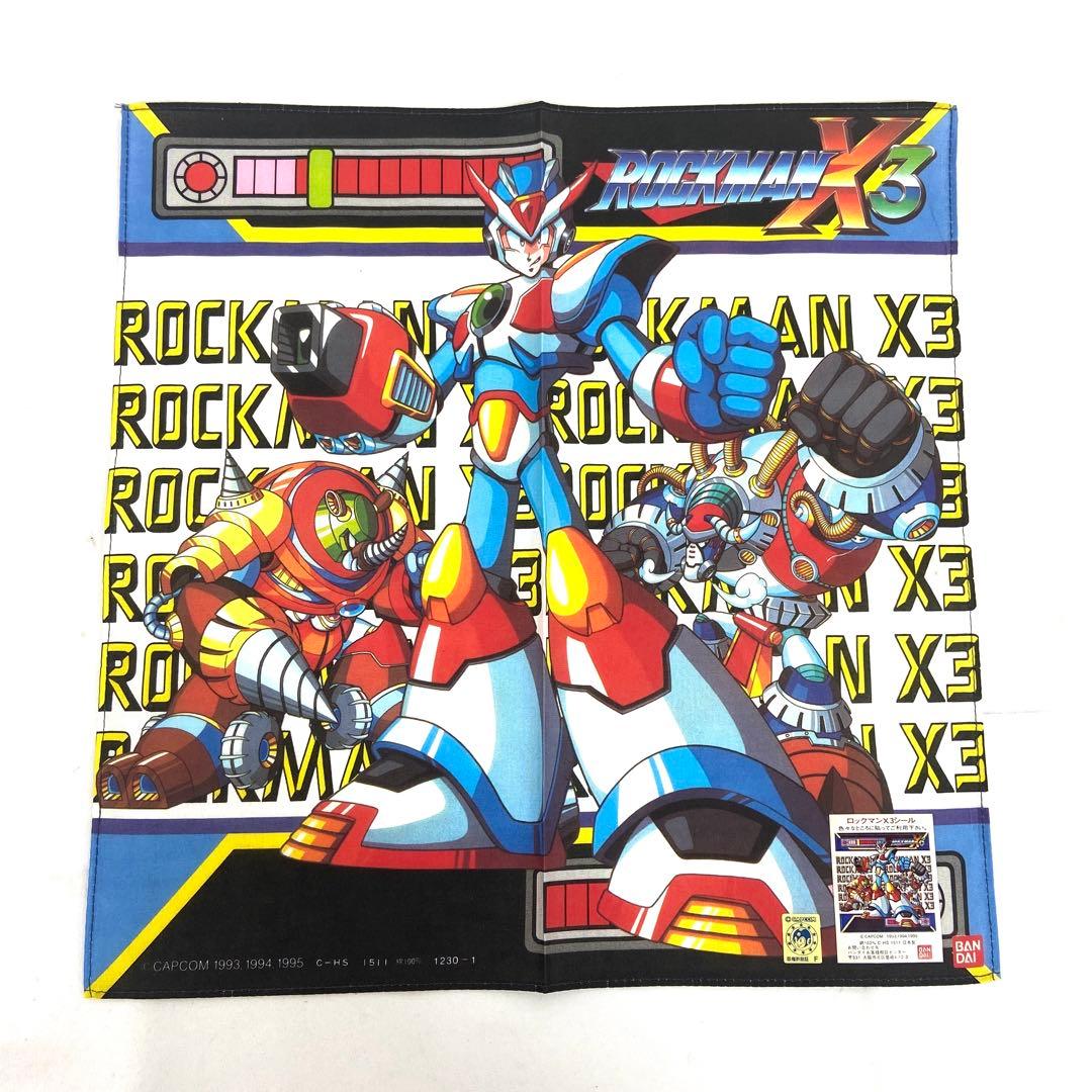 ロックマン ROCKMAN X3 ハンカチ 10枚 セット