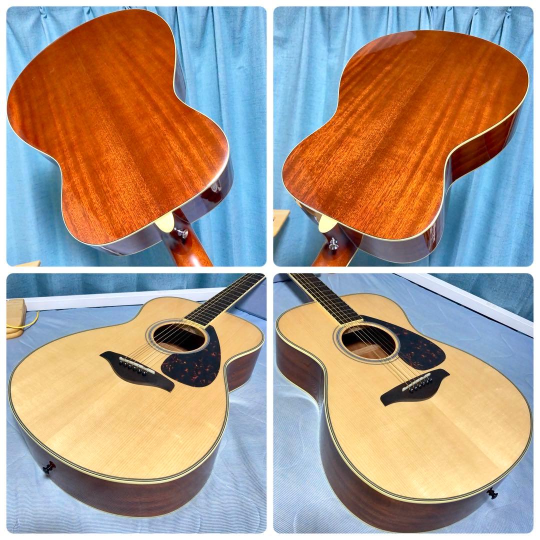 【牛骨☆現行モデル】ヤマハ！FS820！アコギ！【弾き易く調整☆新品の弦】